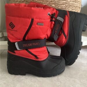 KAMIK Dream Pairs waterproof boots 12 EUC unisex snow ski boots fur lined